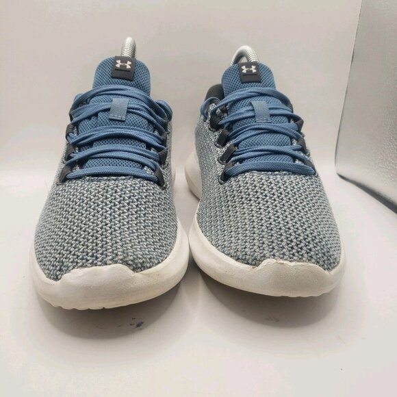 Under Armour Womens Ripple 3021187-404 Gray Blue Running Shoes Sneakers Size 7.5 - Picture 4 of 7